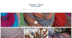 Desktop Screenshot of needlesandknits.com